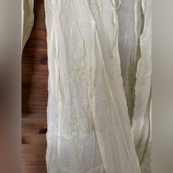 April Cornell long Cardigan Size XM 100% cotton made in india - Picture 2 of 8